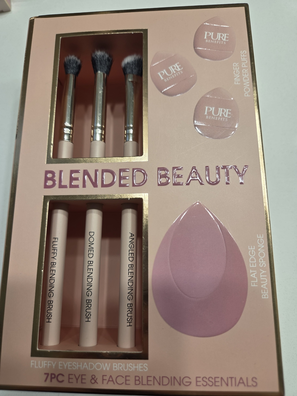 Benefit Blended Beauty 7PC Eye & Face Set - Pink